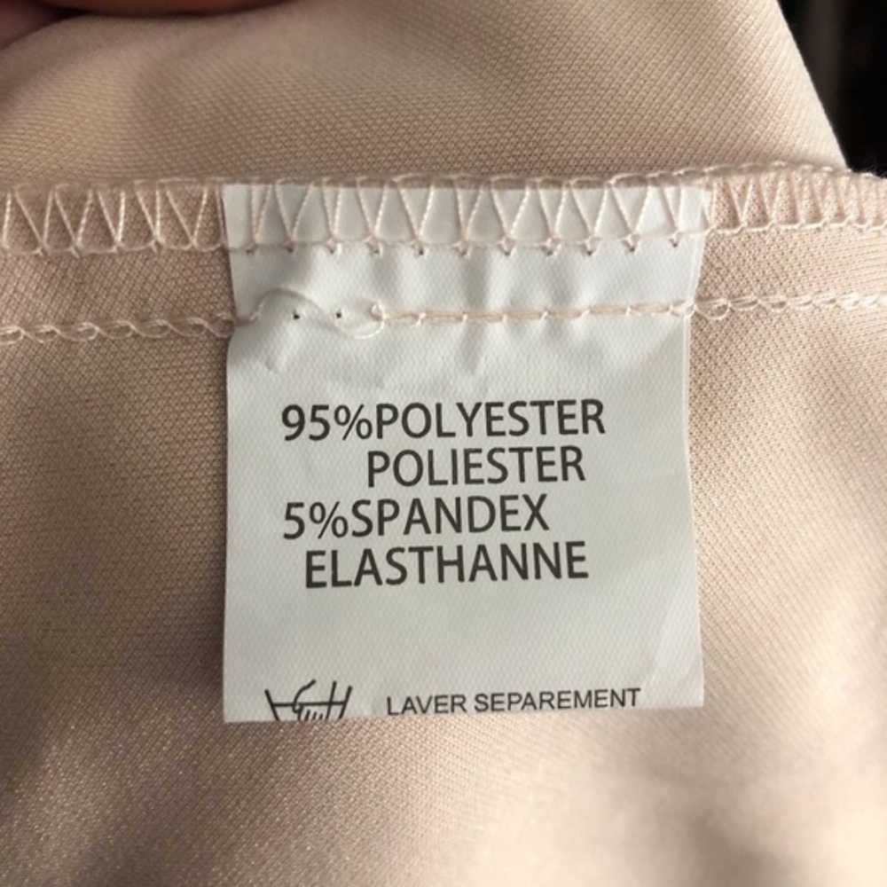 La Reyna pastel pink peplum mini dress - Picture 6 of 8